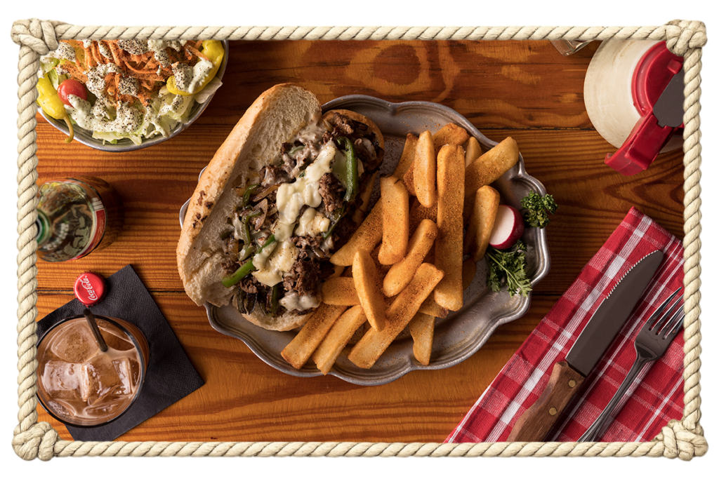 Philly Cheese Steak Plate